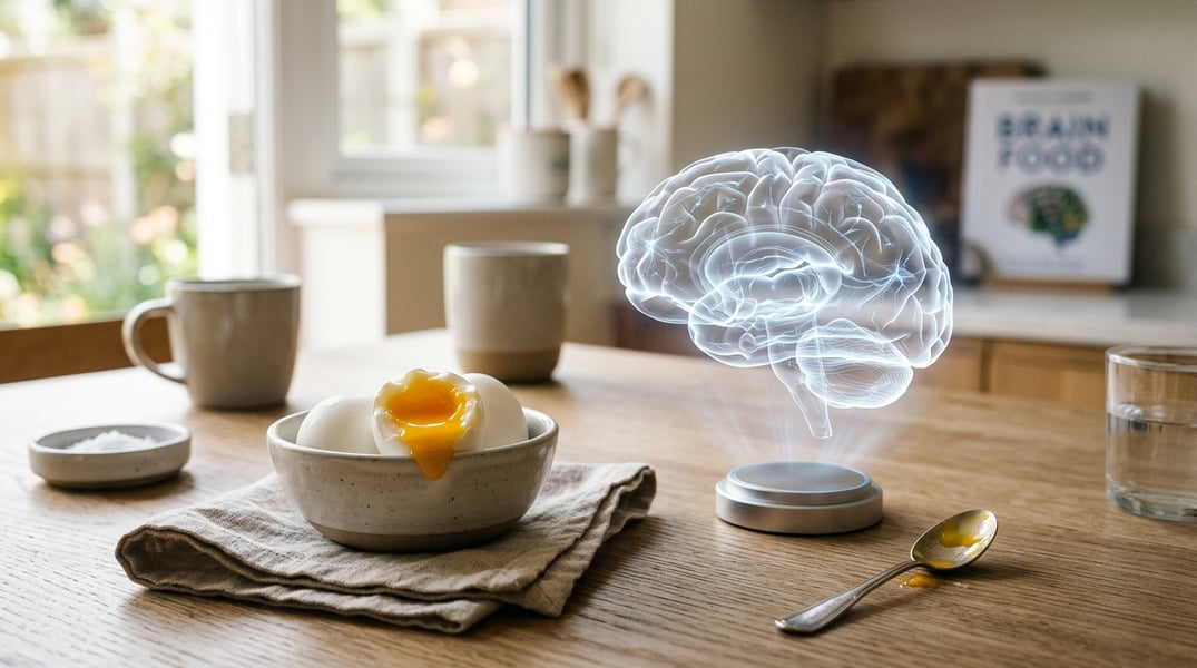 Eggs linked with brain health and Alzheimer’s risk study concept
