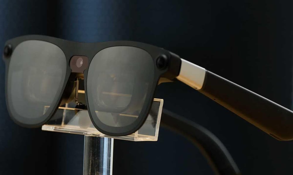 Google and Xreal Project Aura Android XR smart glasses during Google I/O 2026