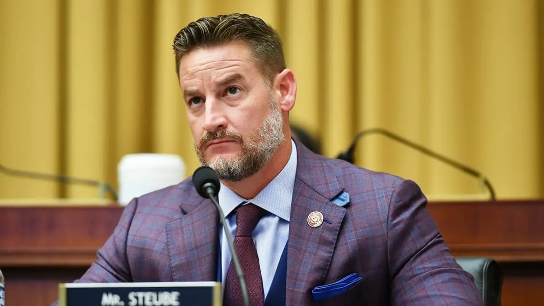 Republican Congressman Greg Steube speaks about NATO funding cuts in Congress