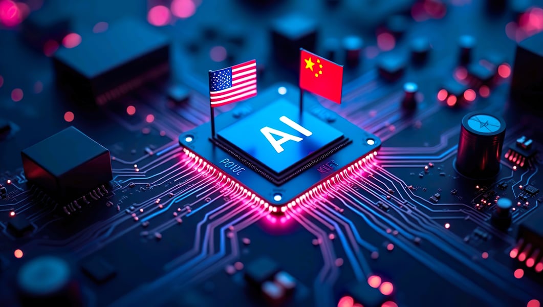 Huawei pushes deeper into advanced AI chip development Huawei semiconductor wafer representing China AI chip ambitions