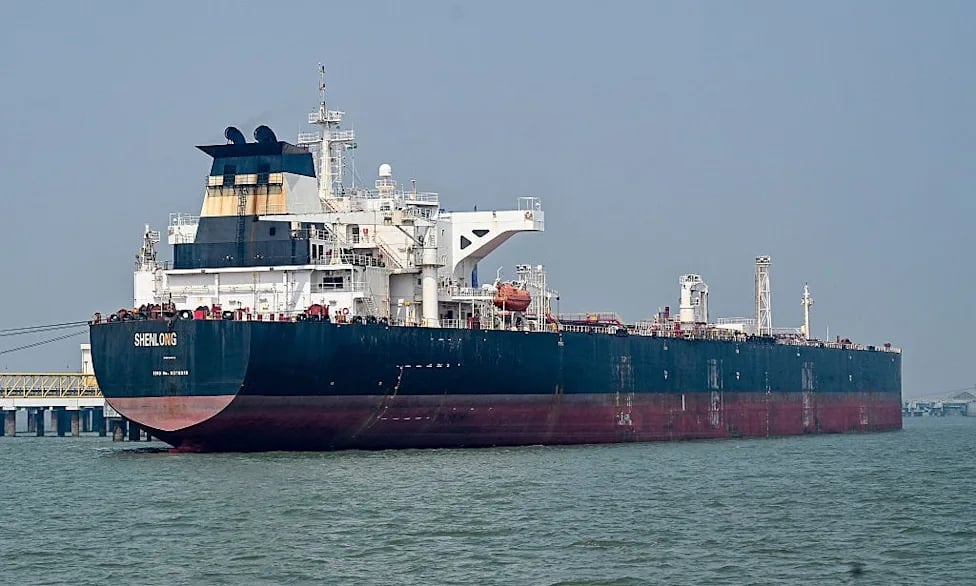 Oil tankers near the Strait of Hormuz during the 2026 OPEC+ production crisis