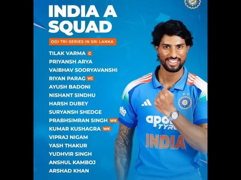 India A players training before Sri Lanka tri-series