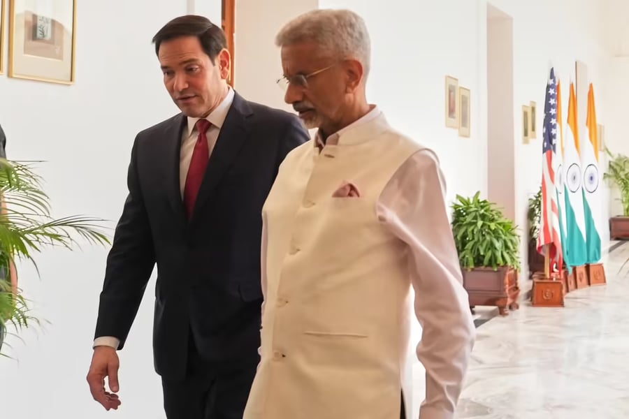 Indian Foreign Minister Subrahmanyam Jaishankar meets US Secretary of State Marco Rubio in New Delhi for talks on AI, critical minerals and nuclear cooperation