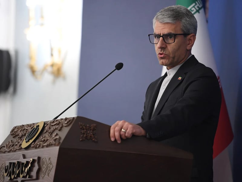 Iranian Foreign Ministry spokesman Esmail Baghaei speaks about future nuclear talks with the US in Tehran