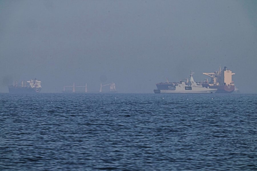 Iranian naval patrol monitors commercial vessels crossing the Strait of Hormuz amid rising Gulf tensions