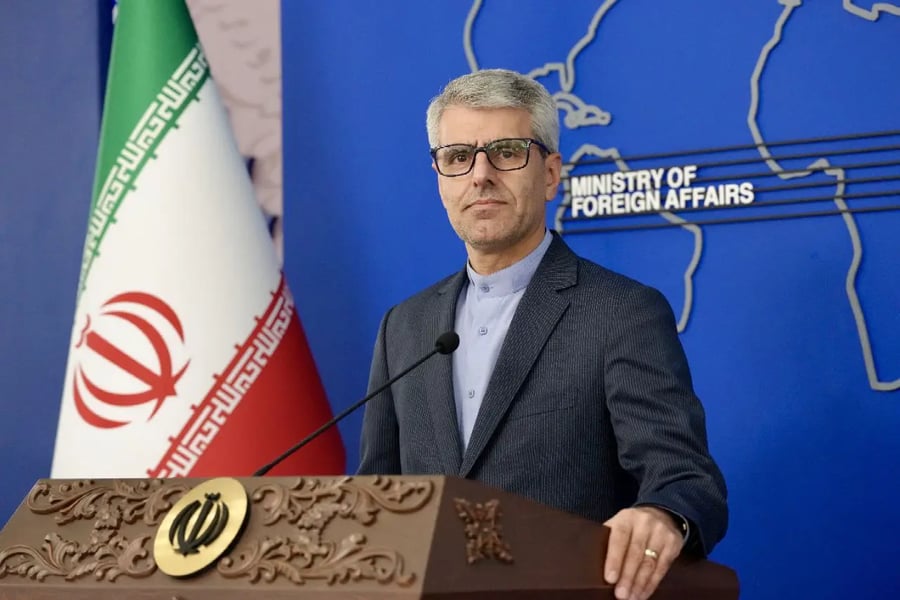 Iranian Foreign Ministry spokesman Esmail Baghaei discusses progress in Iran-US negotiations in Tehran