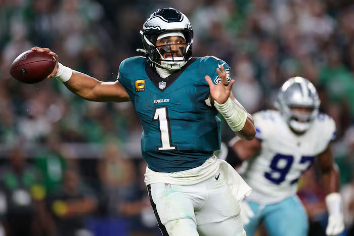 Jalen Hurts linked to Eagles vs Jaguars London game in 2026 NFL schedule leaks