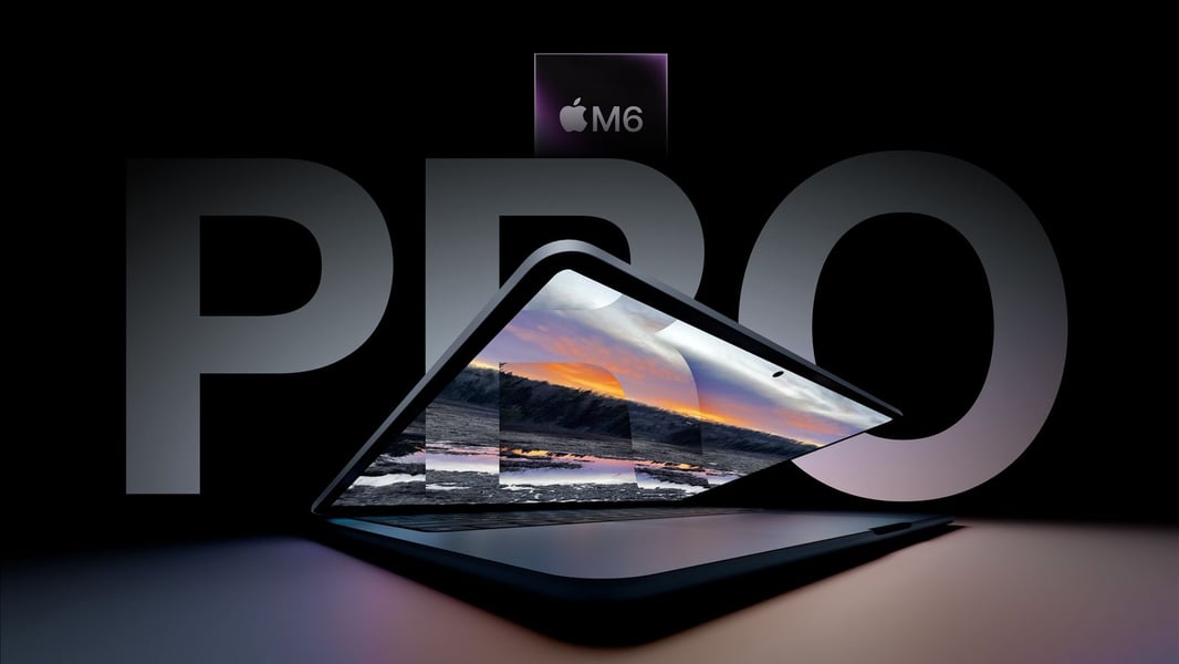 Apple MacBook Pro OLED display concept with rumored touchscreen design for 2026