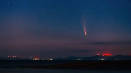 NOAA GOES-19 satellite imagery showing the fireball flash detected over Cape Cod Bay on May 30, 2026, when a meteor exploded over Massachusetts