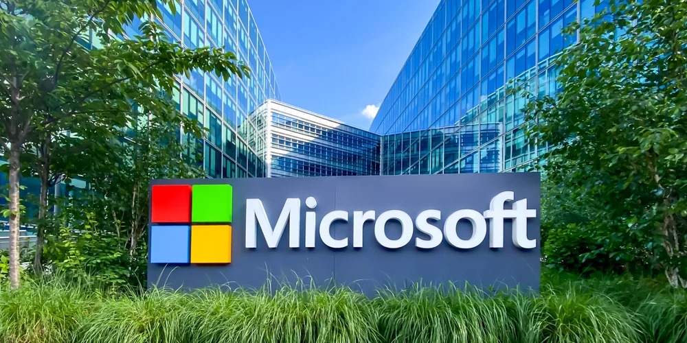 Microsoft AI data center energy demand contrasted with carbon removal facility representing climate strategy tension