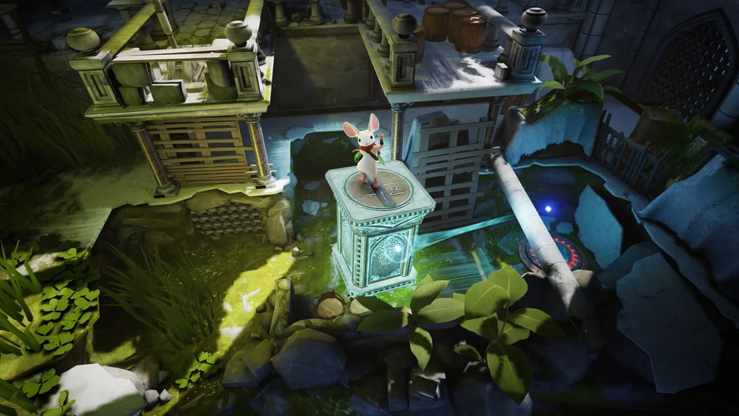 Quill in Moss The Forgotten Relic on Nintendo Switch 2