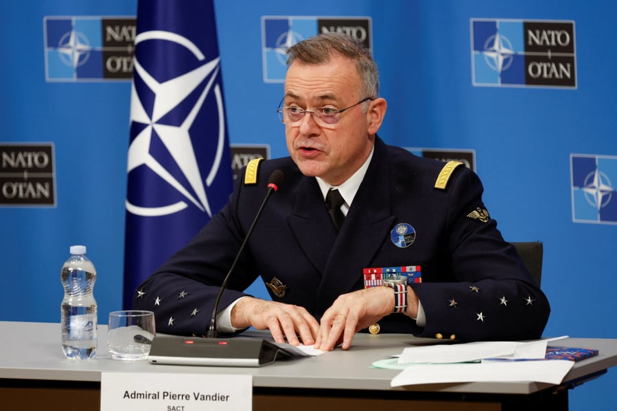 Admiral Pierre Vandier warns NATO is falling behind Russia in drone and AI warfare technologies