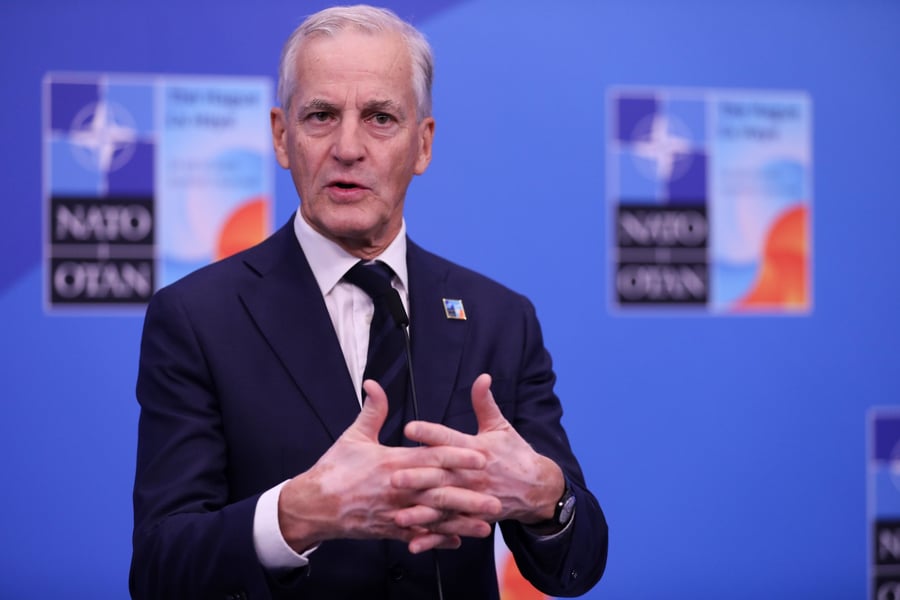 Norwegian Prime Minister Jonas Gahr Støre announces new NATO-backed military aid package for Ukraine