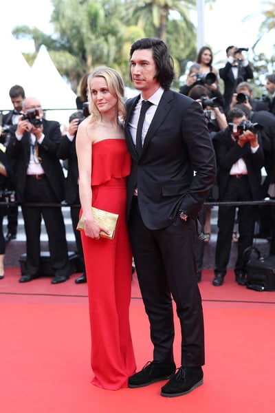 Scarlett Johansson and Adam Driver at the Paper Tiger premiere during Cannes 2026