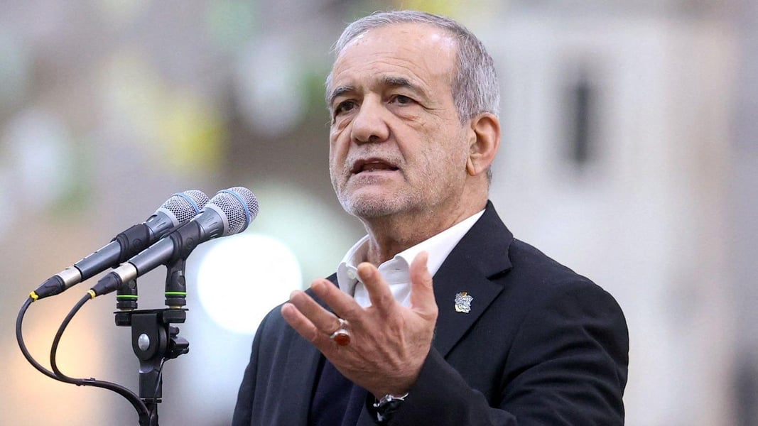 Iranian President Masoud Pezeshkian says no major decision is taken without approval of Iran’s Supreme Leader