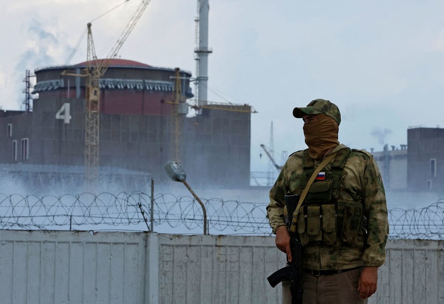Zaporizhzhia Nuclear Power Plant amid Russia Ukraine conflict and IAEA monitoring