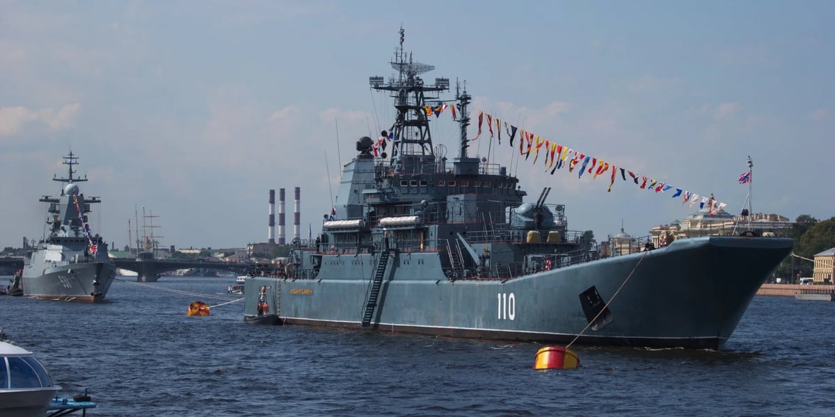 Russian Navy warship Severomorsk operating near German coast amid NATO tensions