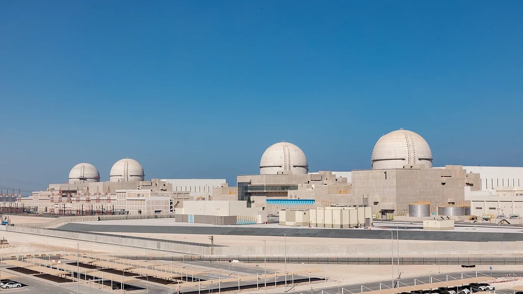 Barakah Nuclear Power Plant in the UAE amid rising Gulf tensions after fresh drone attacks