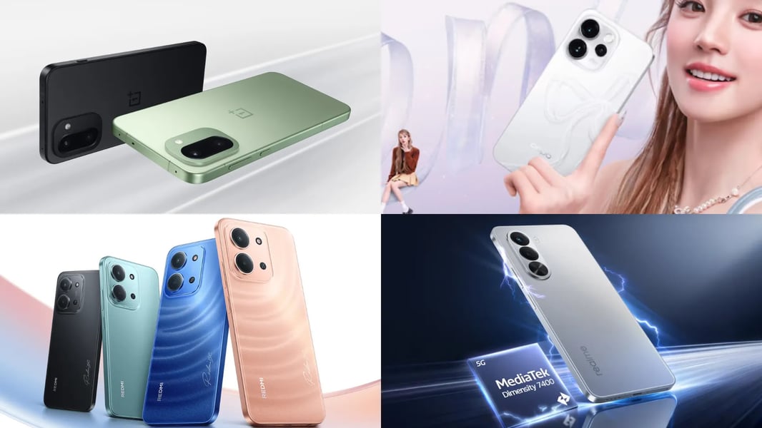 Ultra-Thin vs Performance Smartphone Design Trend Comparison between ultra-thin smartphone design and performance-focused flagship phone with larger battery