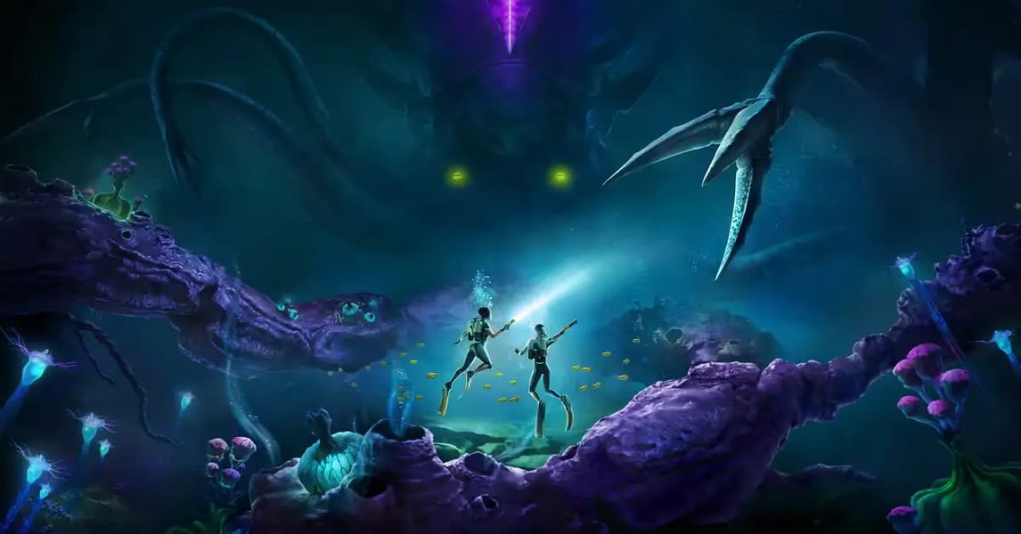 Subnautica 2 multiplayer co-op gameplay underwater exploration