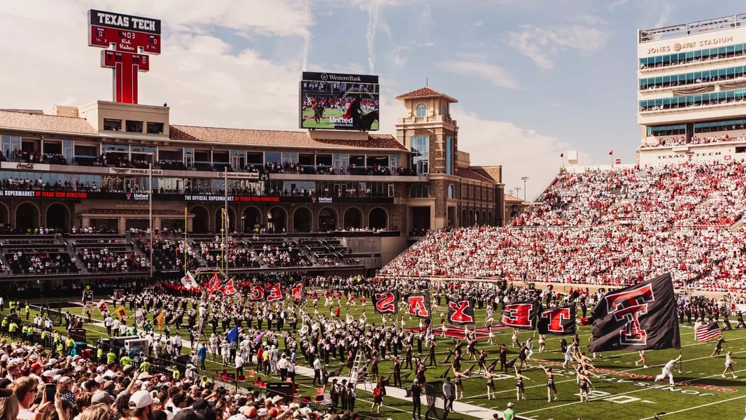 Jones AT&T Stadium Texas Tech football program home field