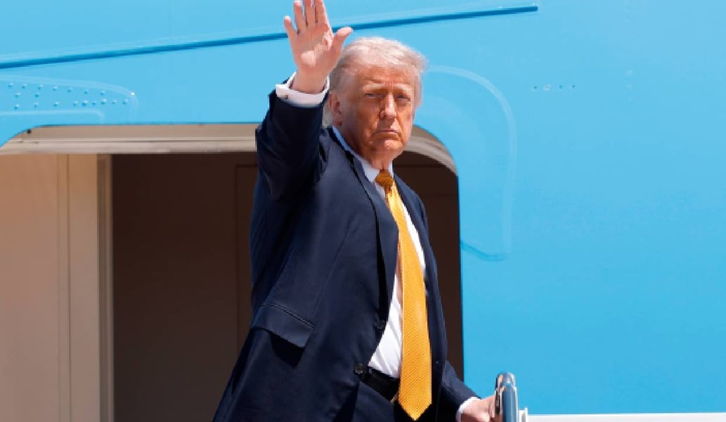 Donald Trump arrives in Beijing for high-stakes summit talks with Xi Jinping