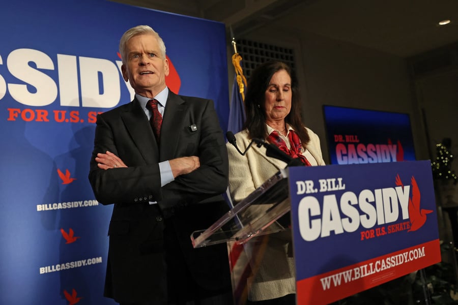 Bill Cassidy concedes defeat in Louisiana Republican Senate primary alongside wife Laura Cassidy