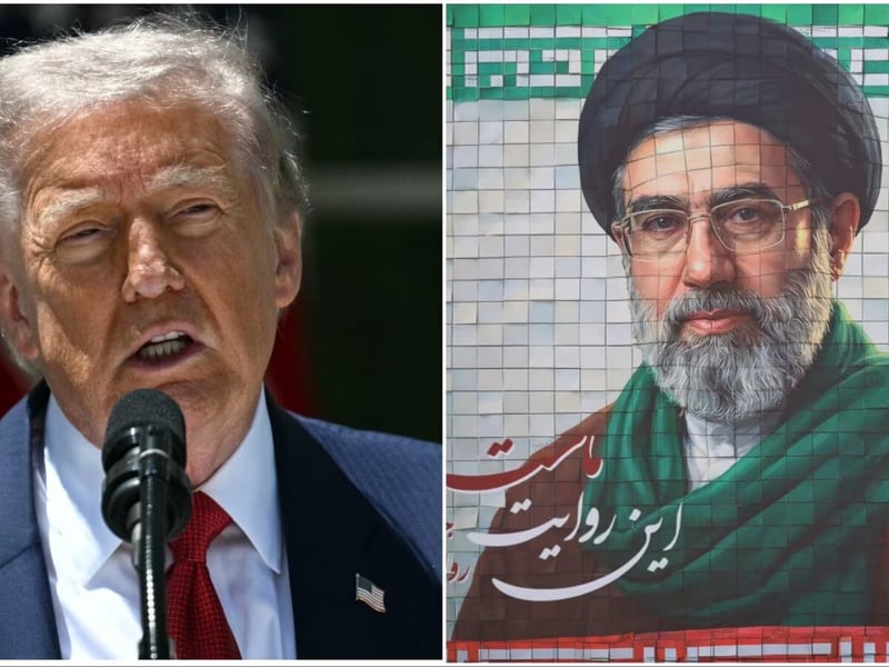Donald Trump amid US-Iran peace negotiations over Strait of Hormuz reopening