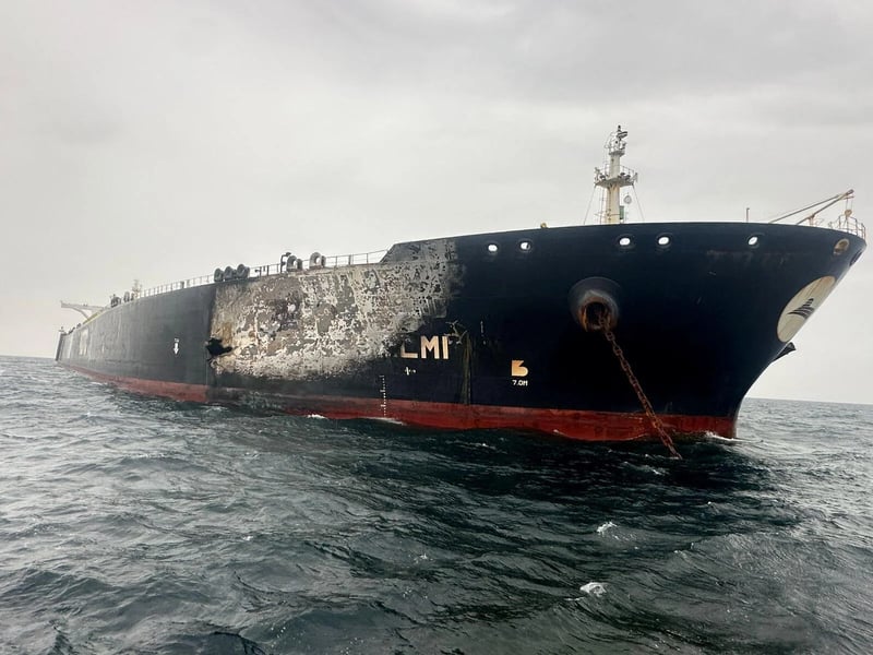 Donald Trump and Strait of Hormuz tanker crisis during US-Iran tensions