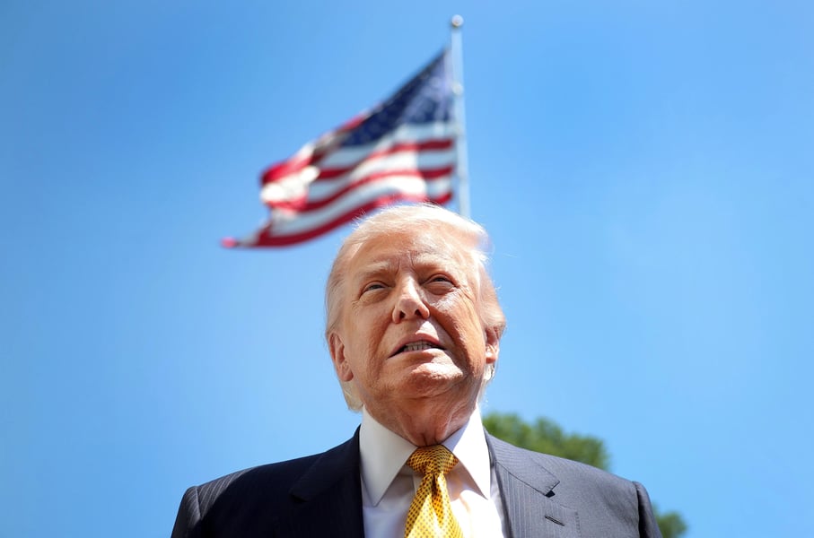 Donald Trump after IRS lawsuit settlement tied to $1.7 billion Anti-Weaponization Fund