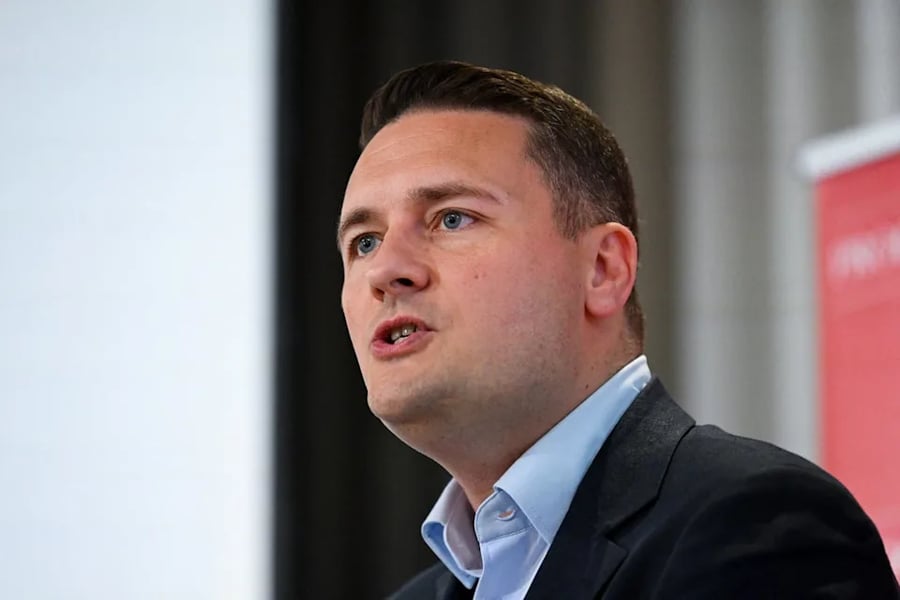 Wes Streeting speaking at the Progress group event calling Brexit a catastrophic mistake and pledging to rejoin the EU as part of his Labour leadership bid