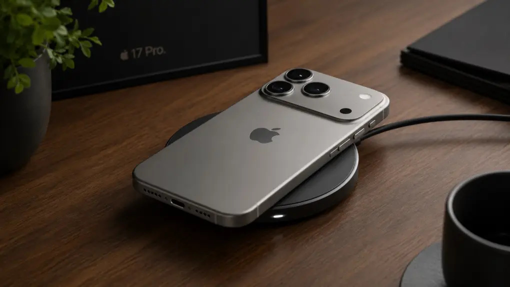 Wired and wireless charging comparison of iPhone 17 Pro and competitors