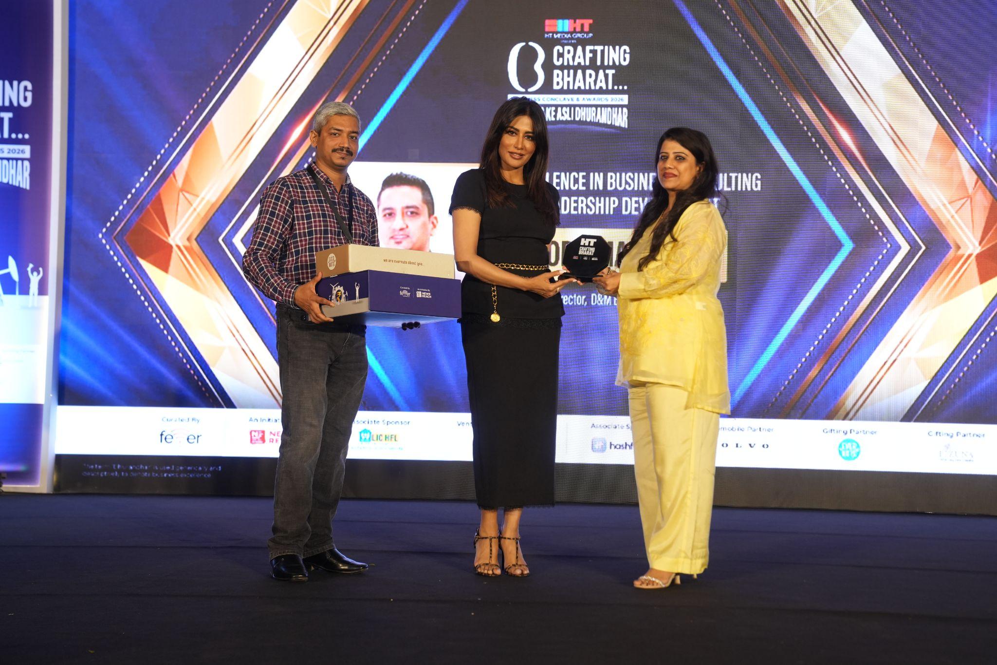 D&M Business Consultancy Honoured with Excellence in Business Consulting and Leadership Development Award at HT Media Presents Crafting Bharat Business Conclave & Awards 2026