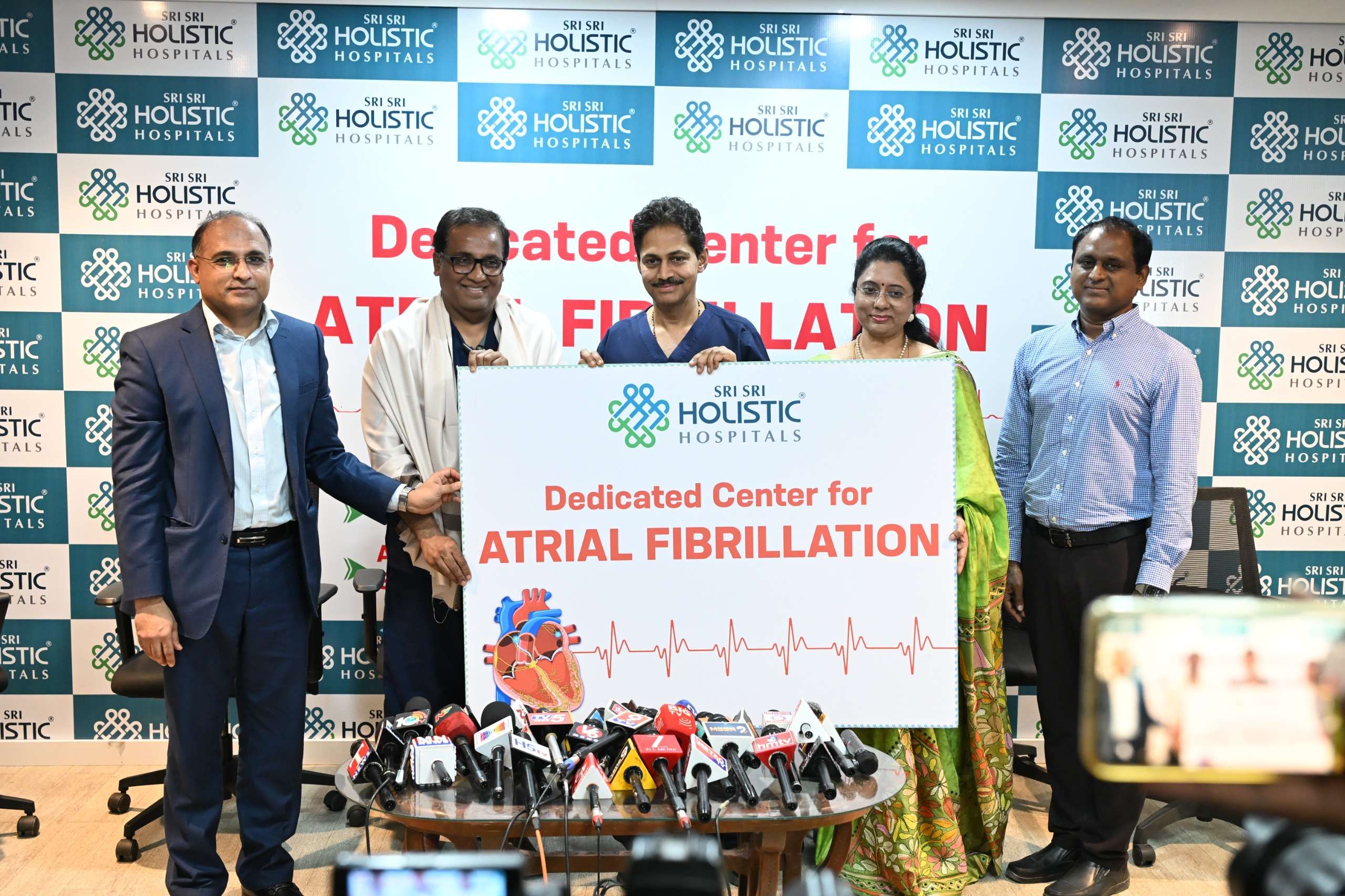 India’s Advanced AF Care Hub: Sri Sri Holistic Hospitals Launches Atrial Fibrillation Center of Excellence
