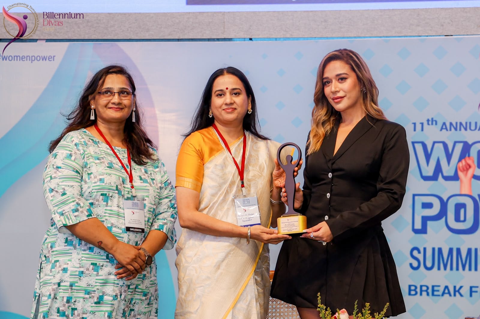 MET Management Representative Mrs. Vishakha Bhujbal Honoured with 'Women Power Impact Creator of the Year Award'
