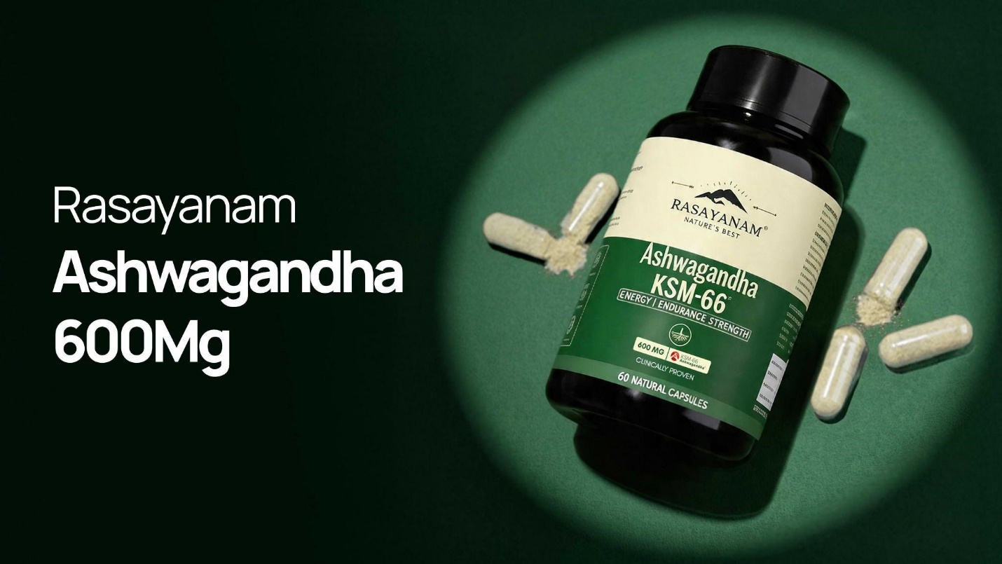 Rasayanam Upgrades Ashwagandha KSM-66® Formula to Clinically Proven 600 mg Dosage