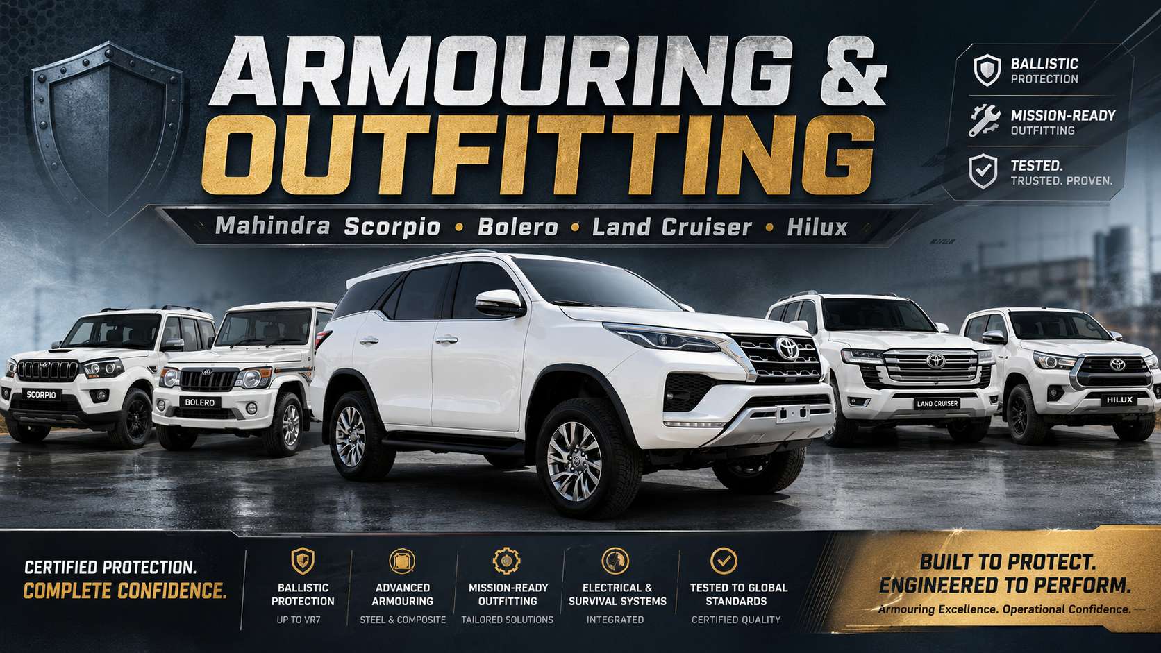 Safecore Vehicle Solution: India’s Trusted Partner for Armoured Vehicle Protection