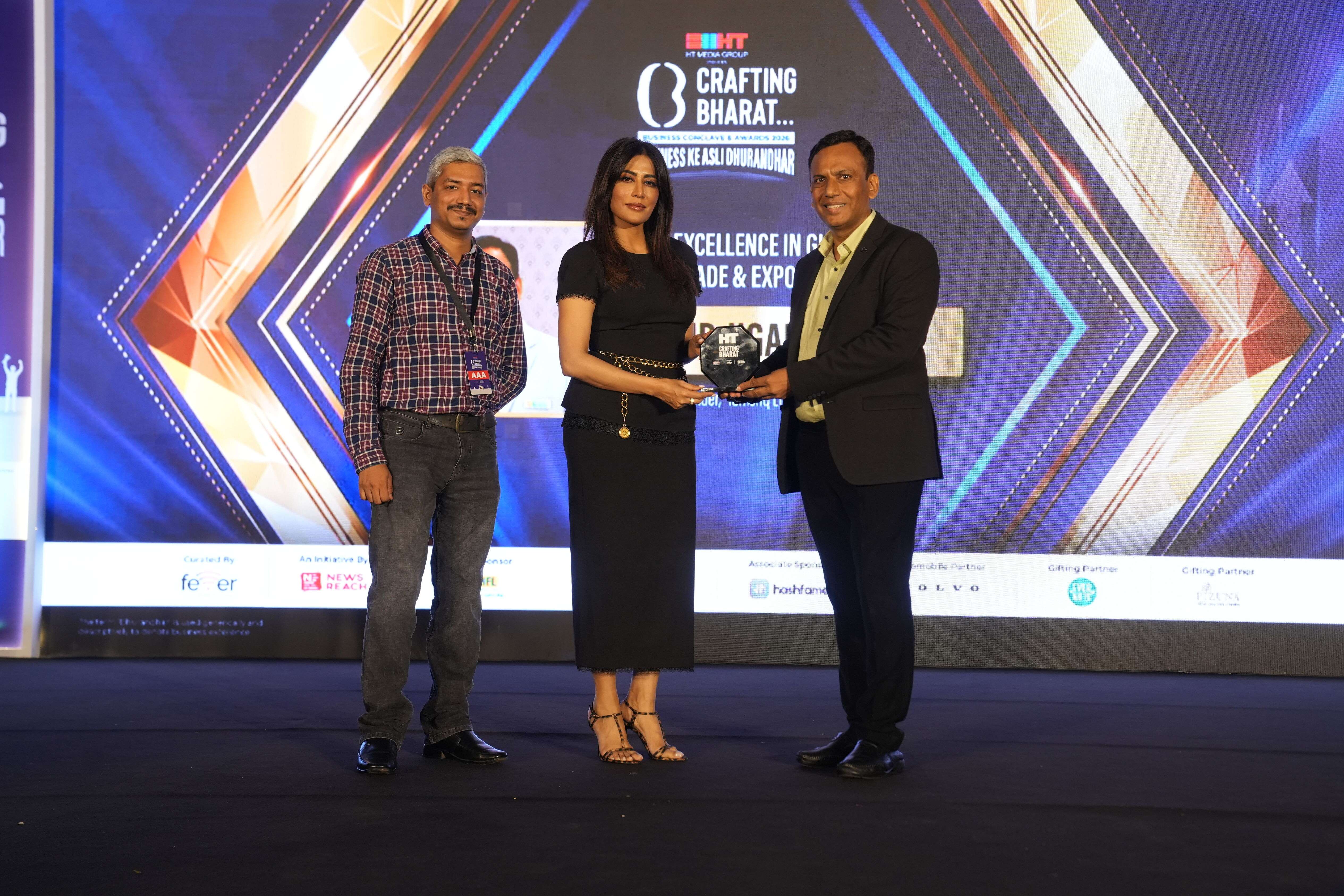 Tanishq Life Care Honoured with Emerging Global Export Leader Award at HT Media Presents Crafting Bharat Business Conclave & Awards 2026