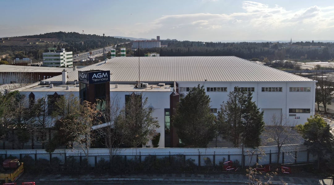 AGM Teknoloji Tuzla factory building exterior Istanbul Turkey OPPO production hub