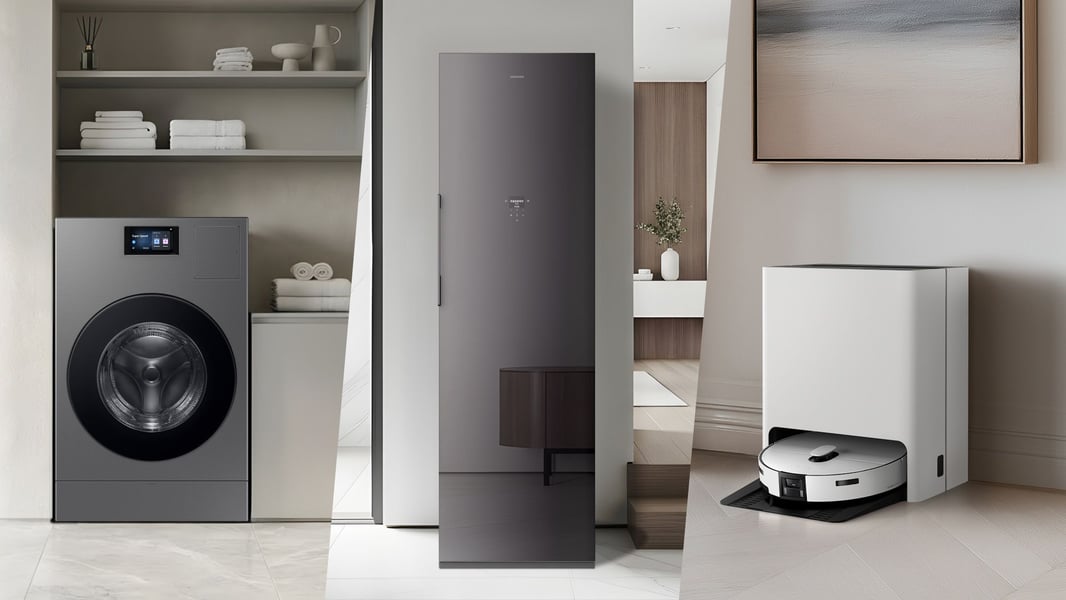 Samsung Bespoke AI smart kitchen appliances CES 2026 AI cooking