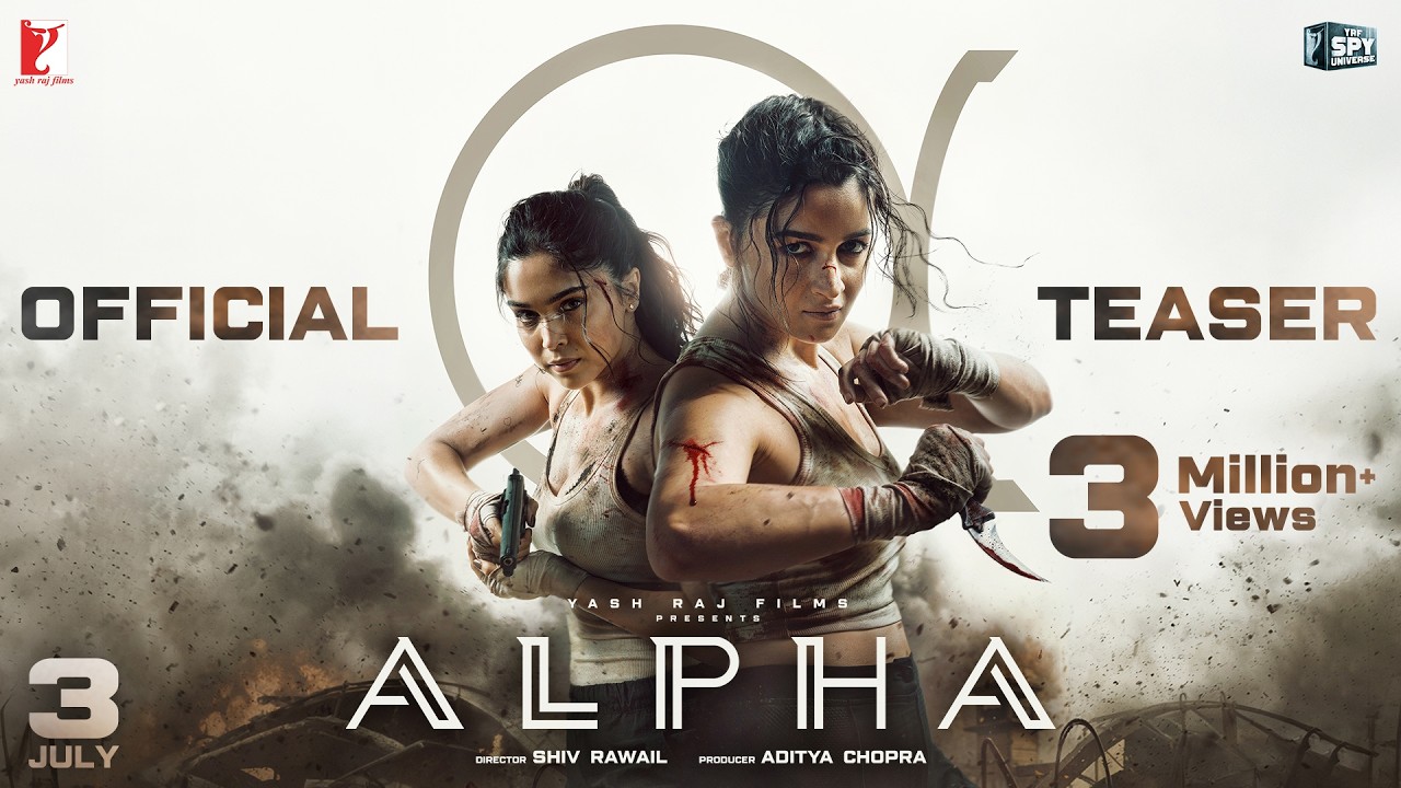 Alia Bhatt in the first teaser for Alpha, the YRF Spy Universe film releasing July 3