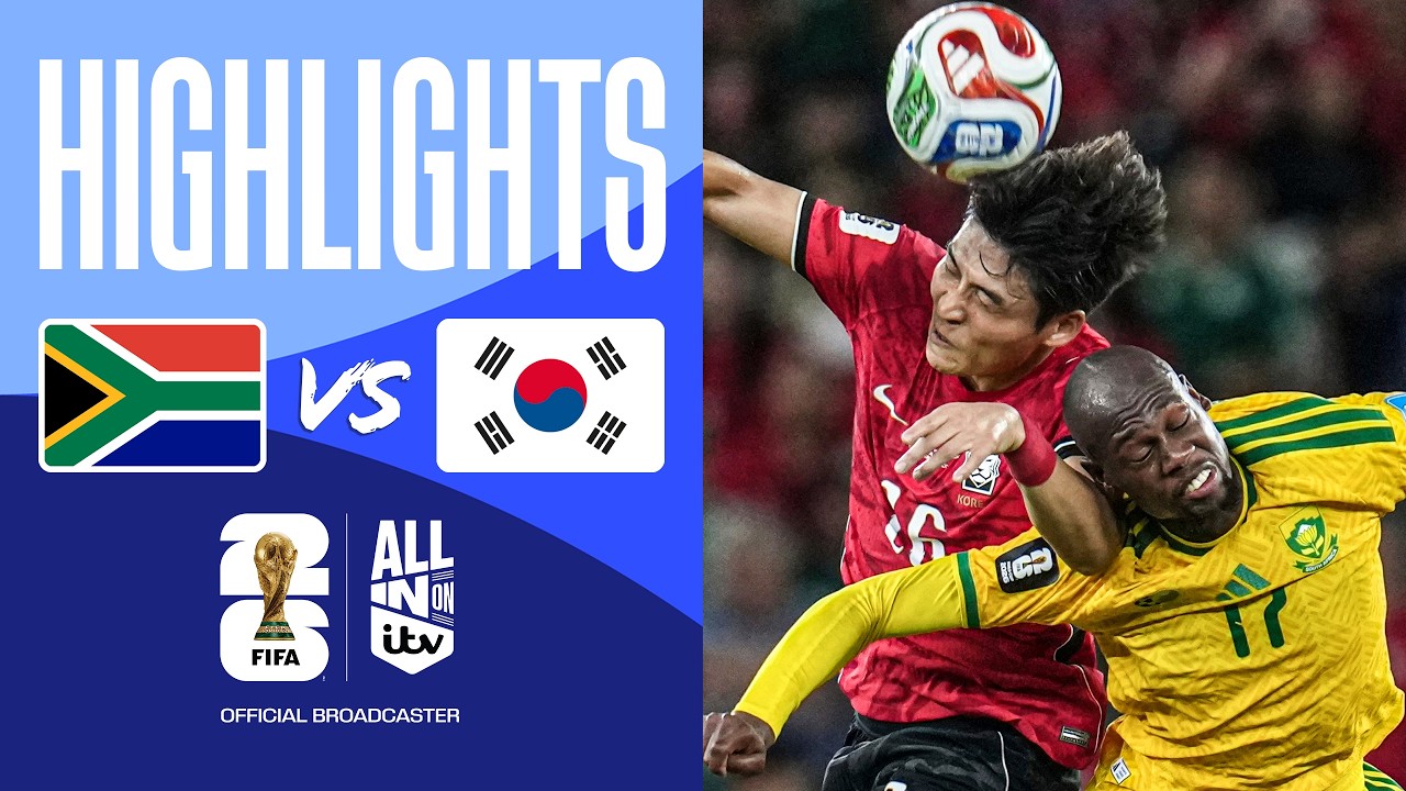 South Africa goalkeeper Ronwen Williams in action during the 2026 FIFA World Cup match against South Korea