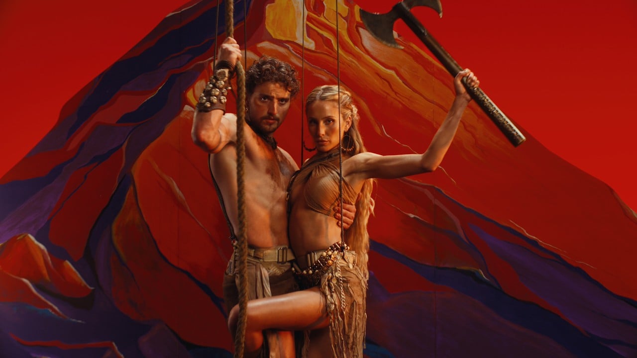 Benson Boone and Alix Earle star in the theatrical music video for The Time of My Life