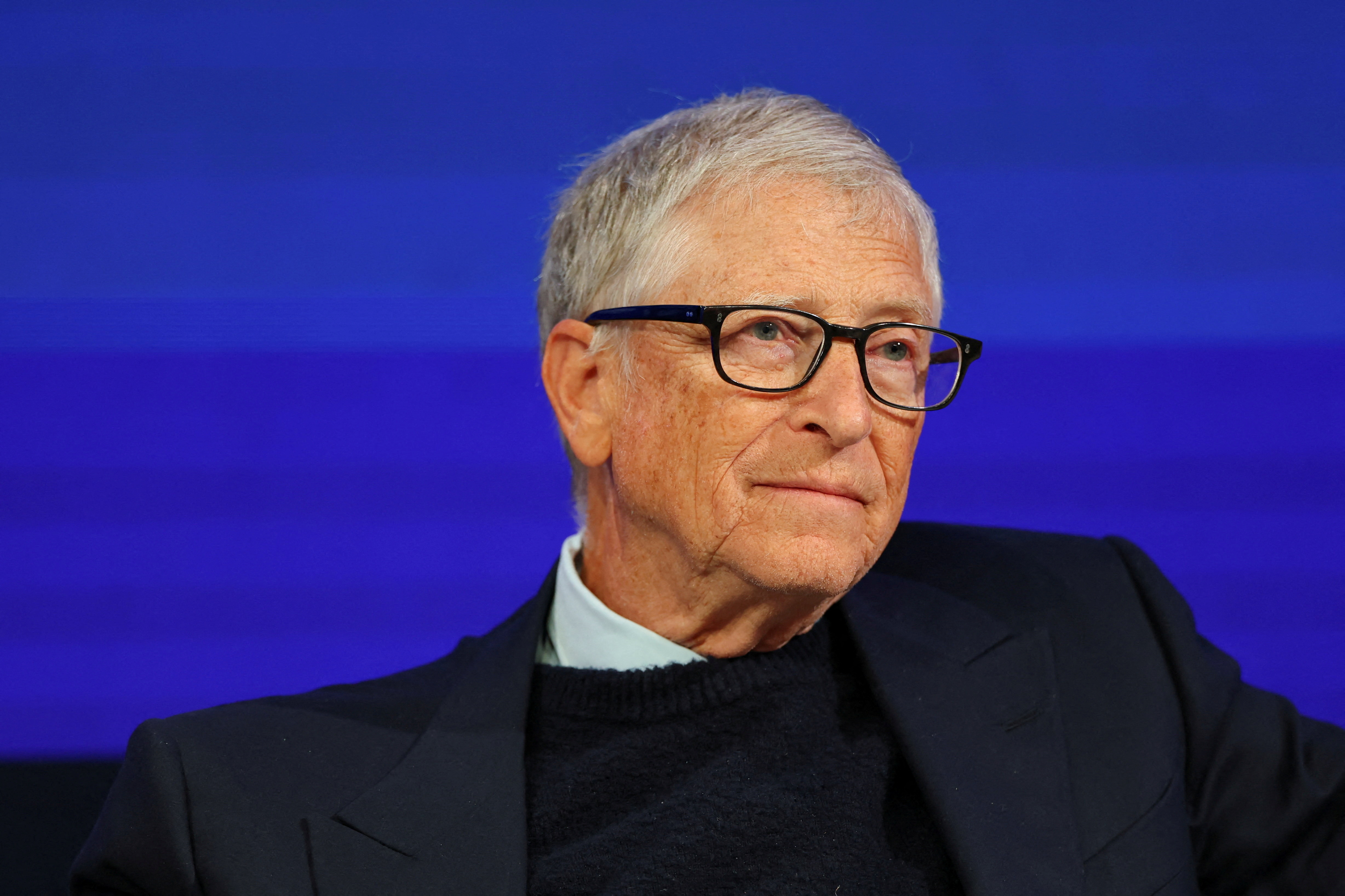 Bill Gates attending an event amid the Epstein files congressional probe in 2026