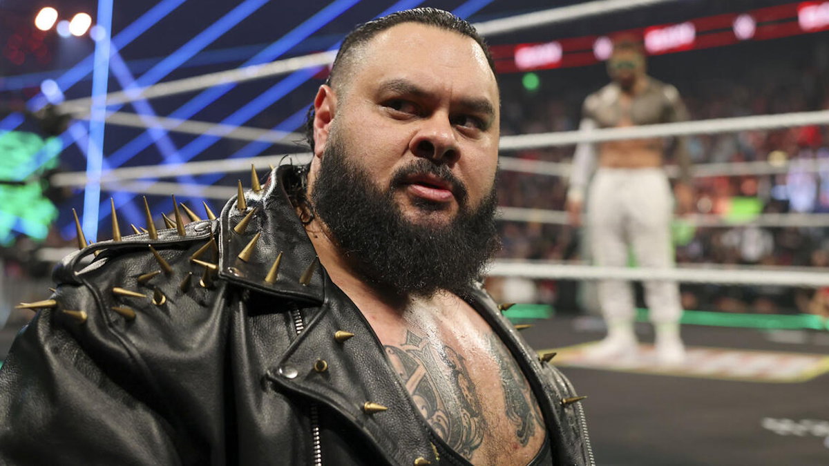 Bronson Reed WWE superstar from Adelaide South Australia in the ring