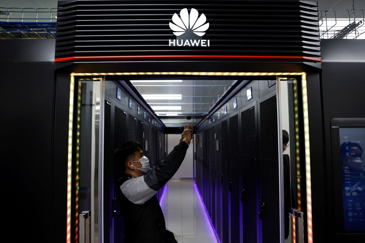 A data centre facility in China