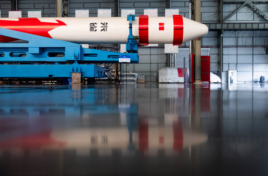 LandSpace Zhuque-2 reusable rocket as China rocket firms line up Shanghai and Hong Kong IPOs