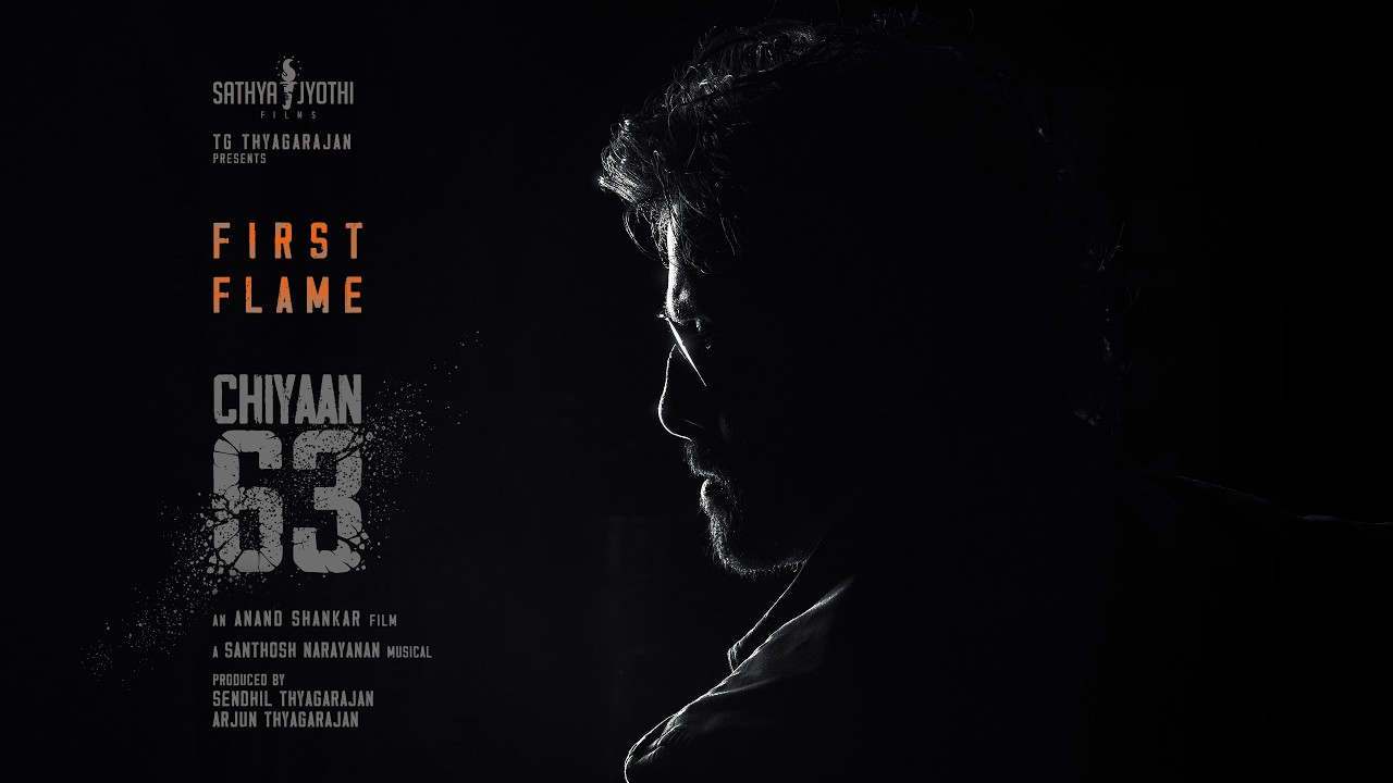 Chiyaan Vikram in the First Flame teaser for Chiyaan 63 directed by Anand Shankar