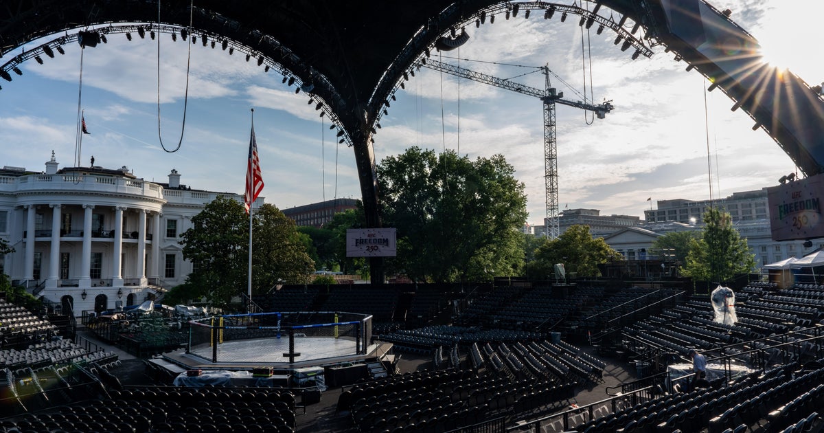 Ciryl Gane wins interim UFC heavyweight title against Alex Pereira at UFC Freedom 250 on the White House South Lawn
