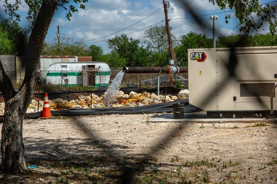 Corpus Christi reservoir drought conditions amid Bitcoin mine water controversy 2026